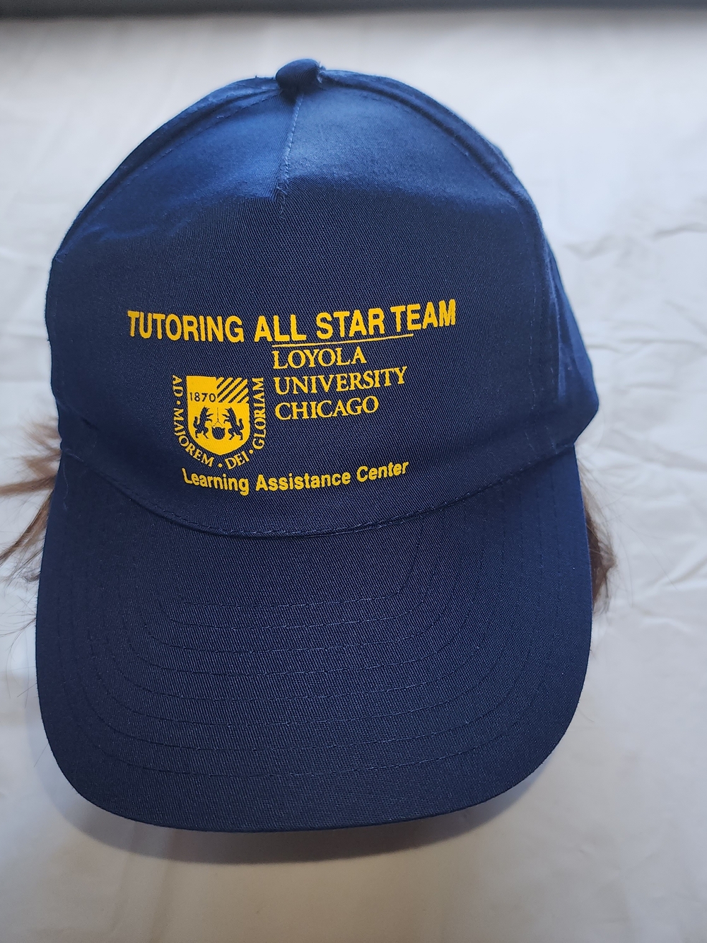 Loyola University Chicago Navy Tutoring All Star Team Cap